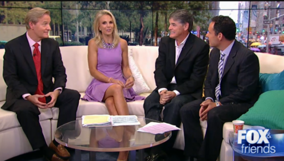Elisabeth Hasselbeck Makes Fox Friends Debut With Battle Of The Sexes