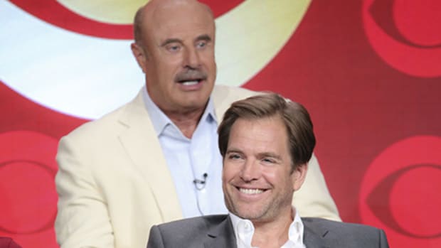 Dr.Phil and Michael Weatherly
