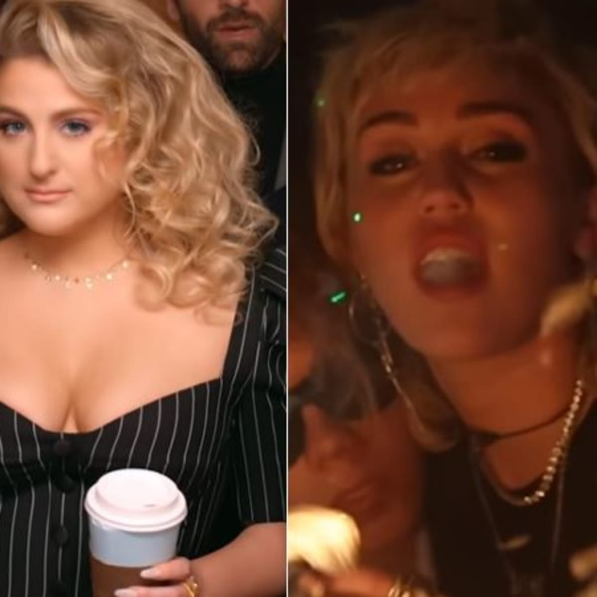 Miley Cyrus Meghan Trainor High School Musical Meme — Singer Posts Meme of  Movie Actor