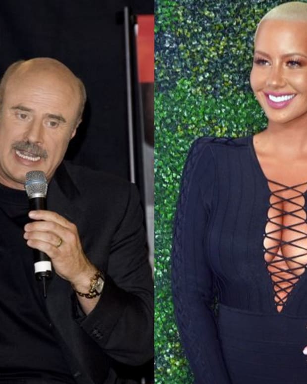 Dr Phil and Amber Rose