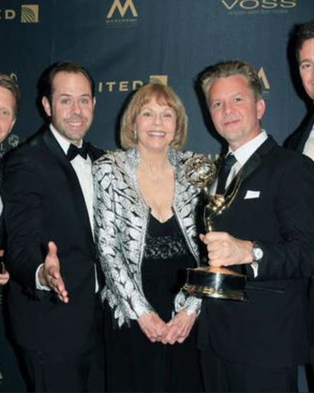 The Bold and the Beautiful Song and Sound Mixing Team with Toni Tenille, Photo Credit: Nina Prommer/Courtesy of NATAS
