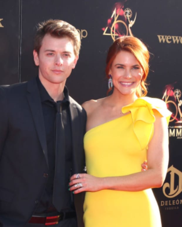 Chad Duell and Courtney Hope