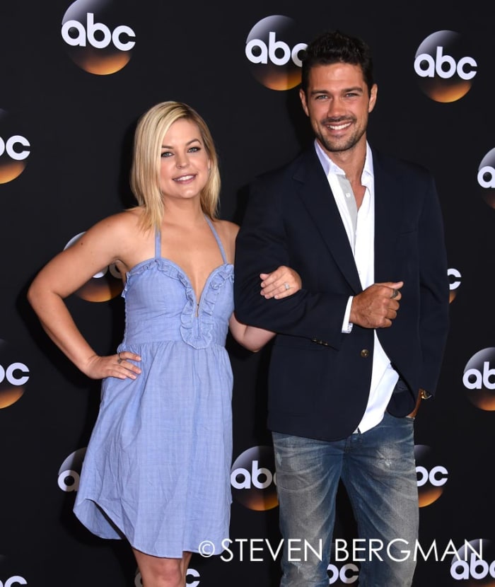 Adorbs! Brandon Barash and Kirsten Storms Show Off Baby Harper Rose at ...