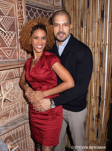 The Young and the Restless' Terrell Tilford and Victoria Platt Welcome ...