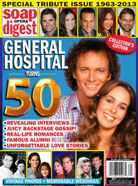 Soap Opera Digest Reveals Cover Of General Hospital's 50th Anniversary ...