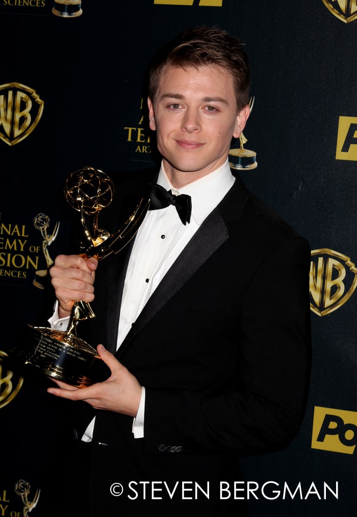 Chad Duell Wins Outstanding Supporting Actor in a Drama Series Daytime