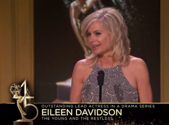 Eileen Davidson Wins Outstanding Lead Actress Daytime Emmy - Daytime ...