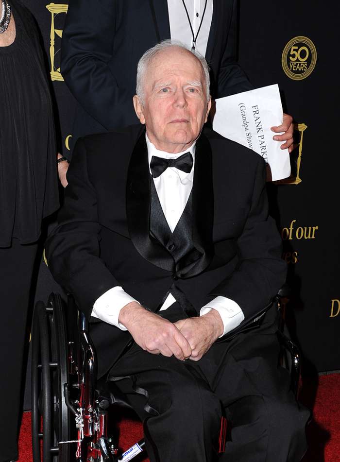 Days of Our Lives Frank Parker Dies at 79 Daytime Confidential(01)