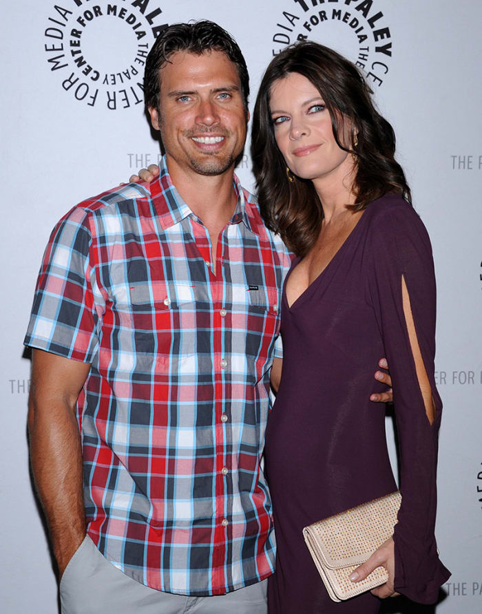 Joshua Morrow and Michelle Stafford Talk Phick on Y&R - Daytime ...