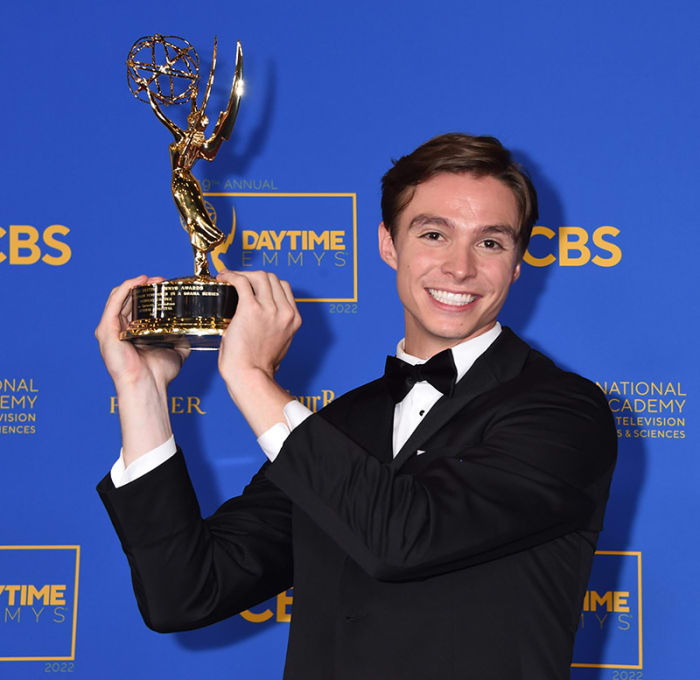 Nicholas Chavez Wins Outstanding Younger Performer Daytime Emmy ...