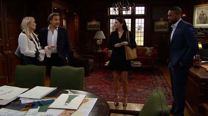 Katherine Kelly Lang, Thorsten Kaye, Heather Tom, Lawrence Saint-Victor