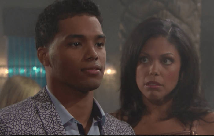 Zende Comes to Maya's Defense on The Bold and the Beautiful - Daytime ...