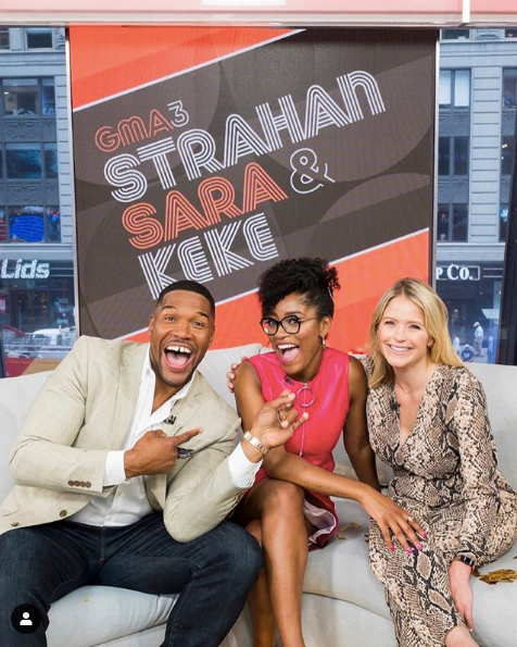 Keke Palmer Boards Rebranded Third Hour Of GMA3: Strahan, Sara & Keke ...