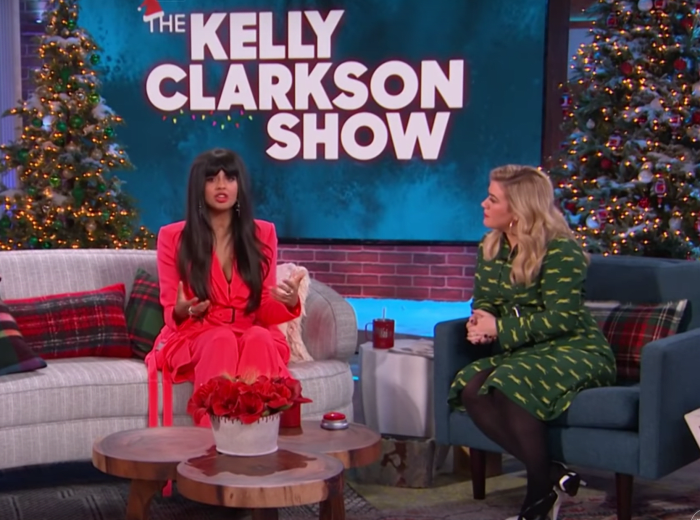 Jameela Jamil and Kelly Clarkson