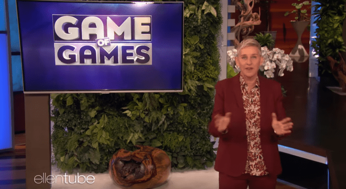 WATCH: Ellen DeGeneres Celebrates Game of Games' Fourth Season Renewal ...