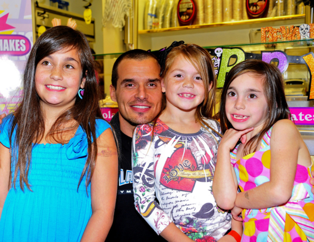 Antonio Sabato Jr. Brings Daughter to Million Milkshakes Opening Daytime Confidential