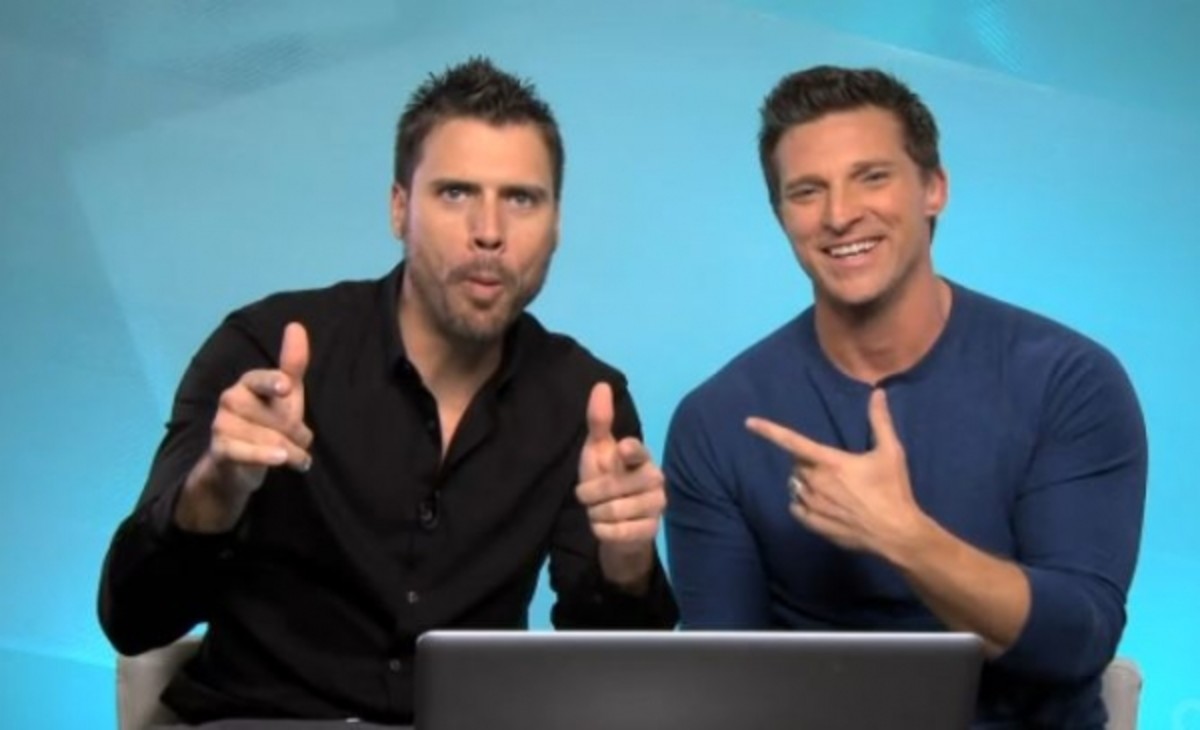 Y R s Joshua Morrow and Steve Burton Live Chat With Fans