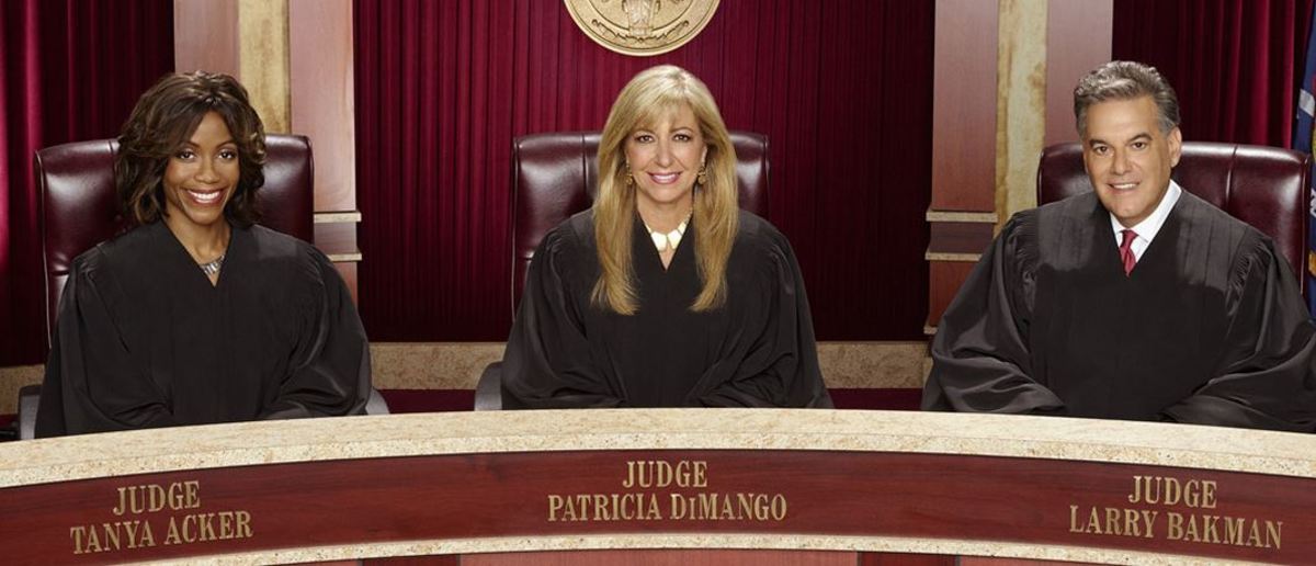Talk Shows,Judge Patricia DiMango,Tanya Acker,Judge Judith Sheindlin,CBS Te...