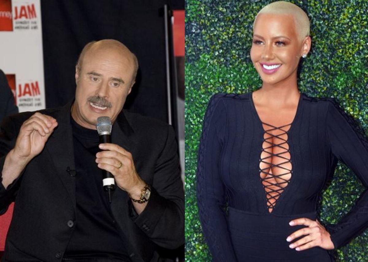 Dr Phil and Amber Rose