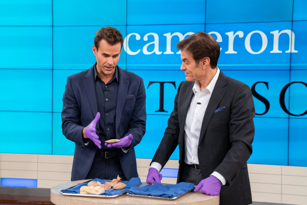 Dr. Oz and Cameron Mathison