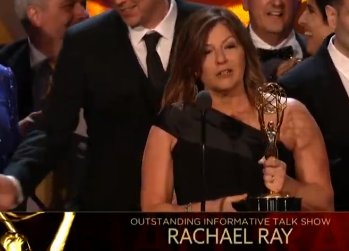 Rachael Ray Wins Daytime Emmy for Outstanding Talk Show Informative