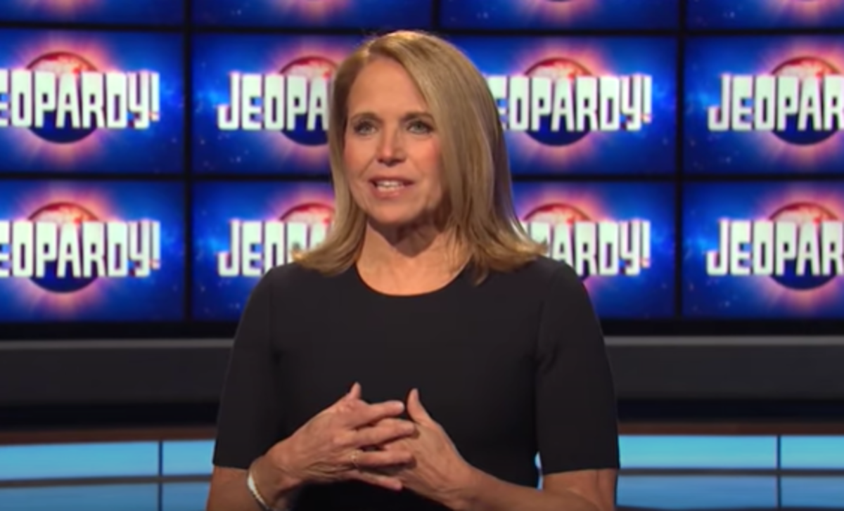 WATCH Katie Couric Explains Why Guest Hosting Jeopardy Is A Real Honor Daytime Confidential