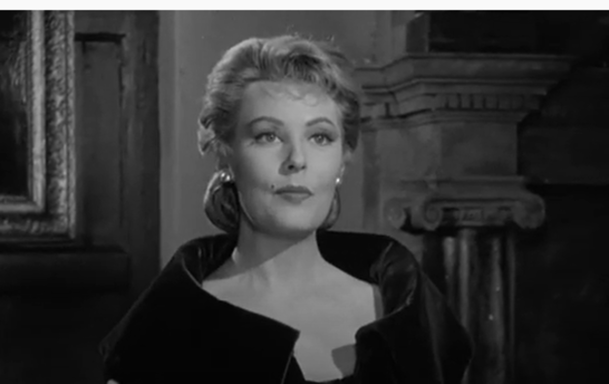 Arlene Dahl in She Played With Fire (released as Fortune is a Woman in the UK)