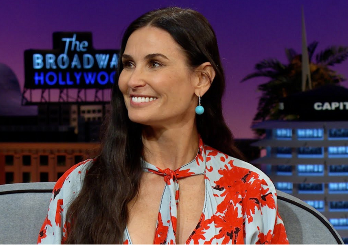 Demi Moore, The Late Late Show with James Corden