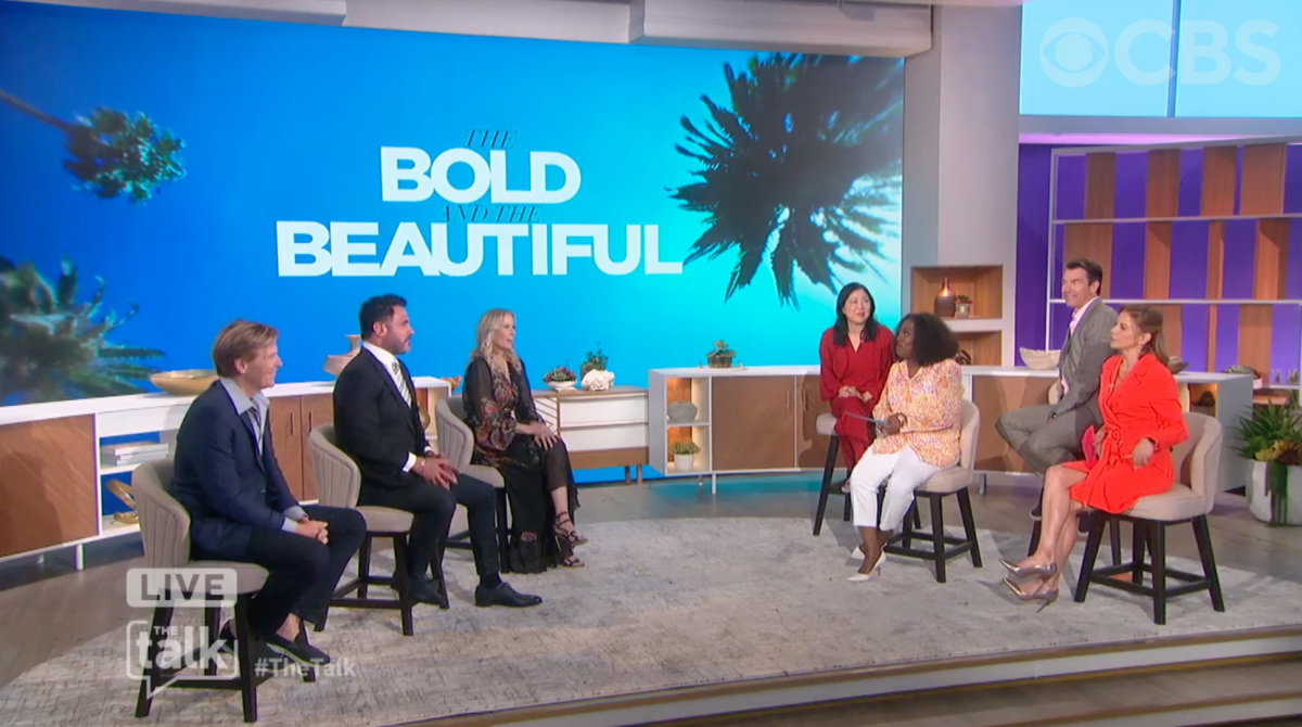 Katherine Kelly Lang, Don Diamont, Jack Wagner, Sheryl Underwood, Jerry O'Connell, Amanda Kloots, Natalie Morales, The Bold and the Beautiful, The Talk