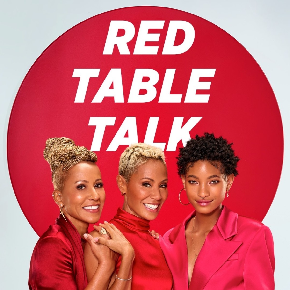 Jada Pinkett Smith, Adrienne Banfield-Norris, Willow Smith, Red Table Talk