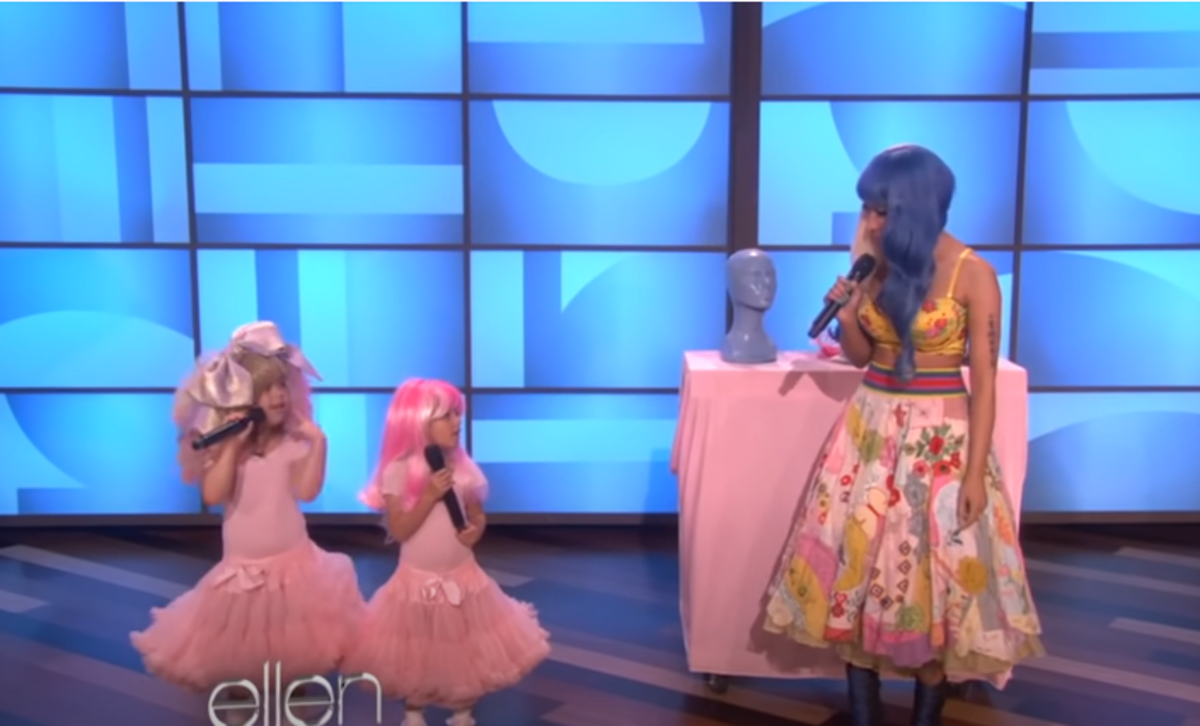 Sophia Grace, Rosie, Nicki Minaj, The Ellen DeGeneres Show