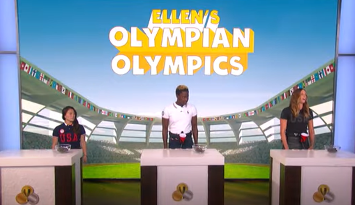 Olympian Olympics, The Ellen DeGeneres Show