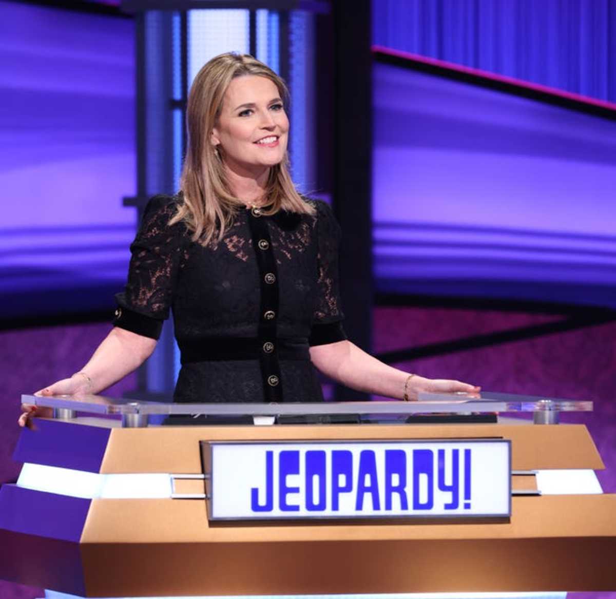 Savannah Guthrie, Jeopardy!