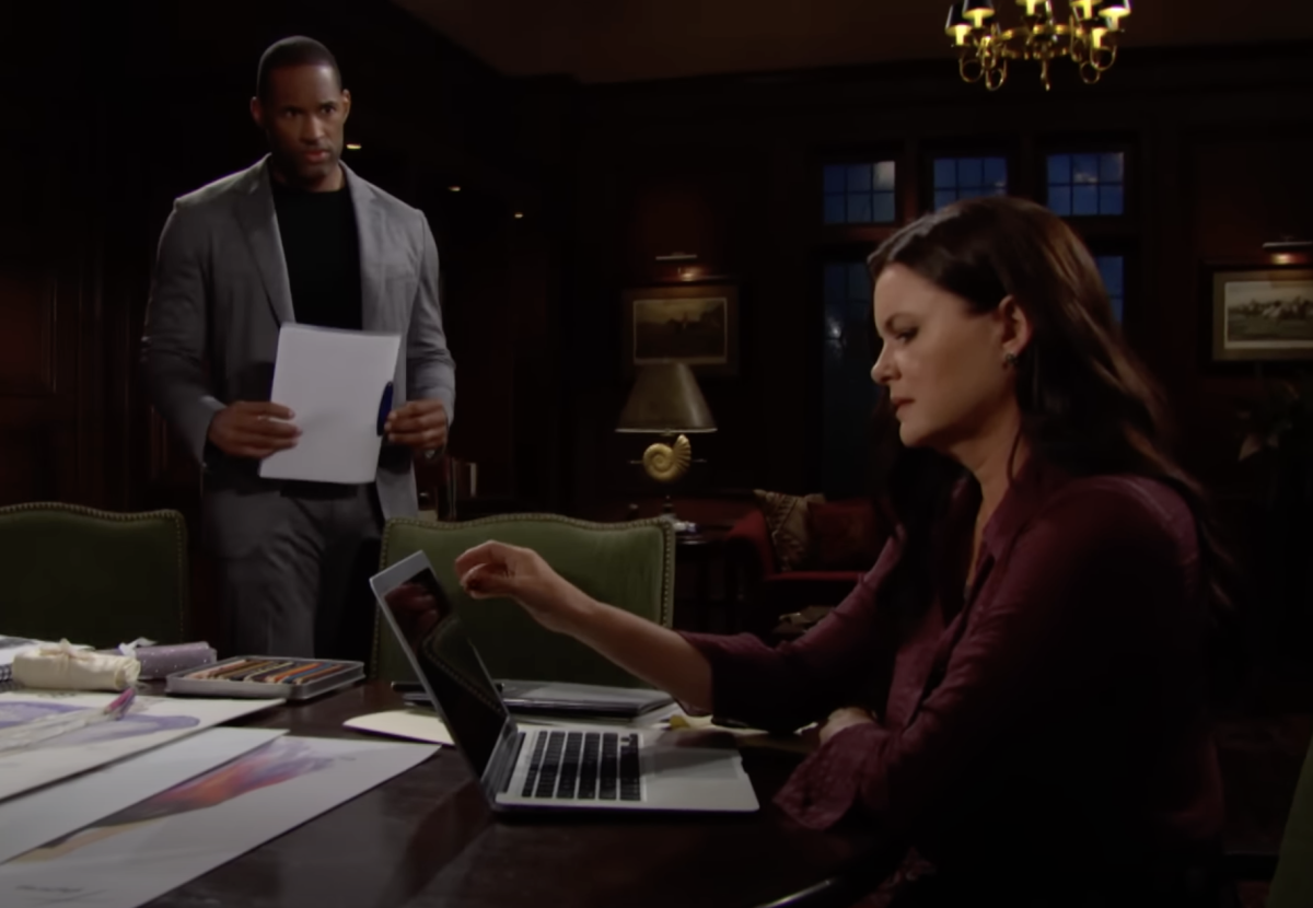 B&B's Lawrence Saint-Victor And Heather Tom: "Bill Is Always The ...