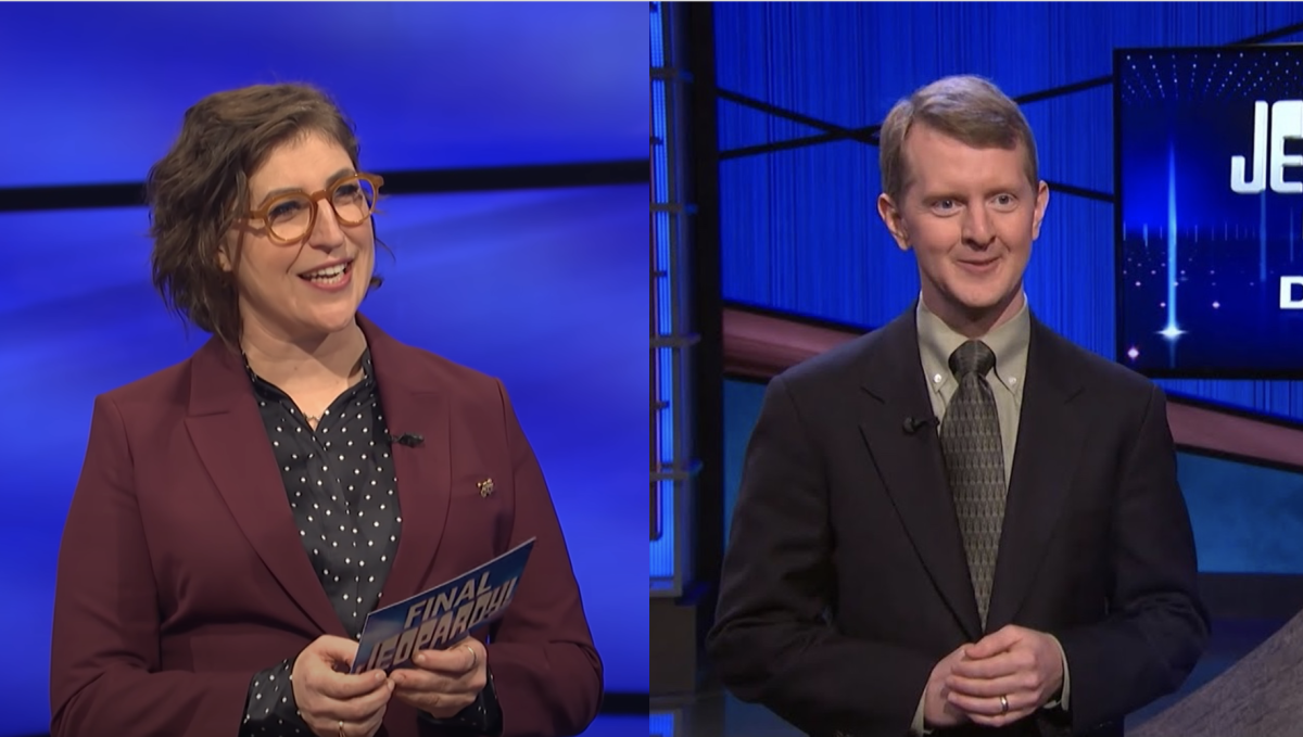 Mayim Bialik, Ken Jennings, Jeopardy!