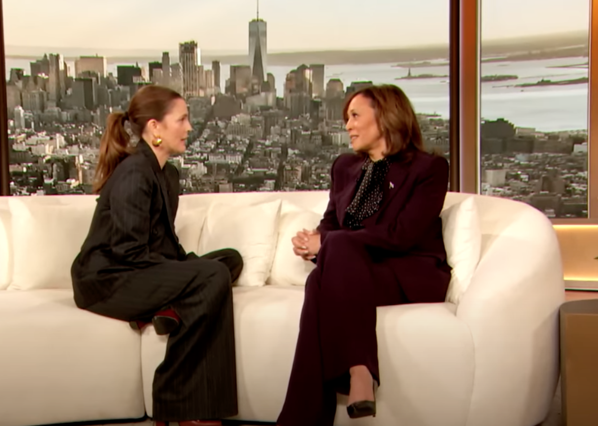 WATCH An Emotional Drew Barrymore Wants Vice President Kamala Harris