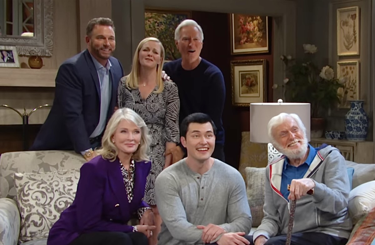 Eric Martsolf, Martha Madison, Drake Hogestyn, Deidre Hall, Christopher Sean, Dick Van Dyke