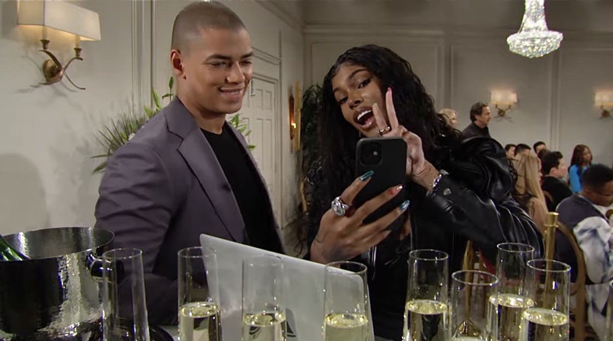 The Bold and the Beautiful Recap: Zende and Paris Livestream from the ...