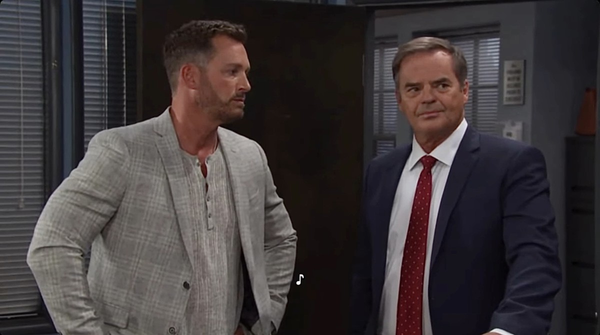 Days of Our Lives Recap: Justin Loses Patience With Alex's Interference -  Daytime Confidential