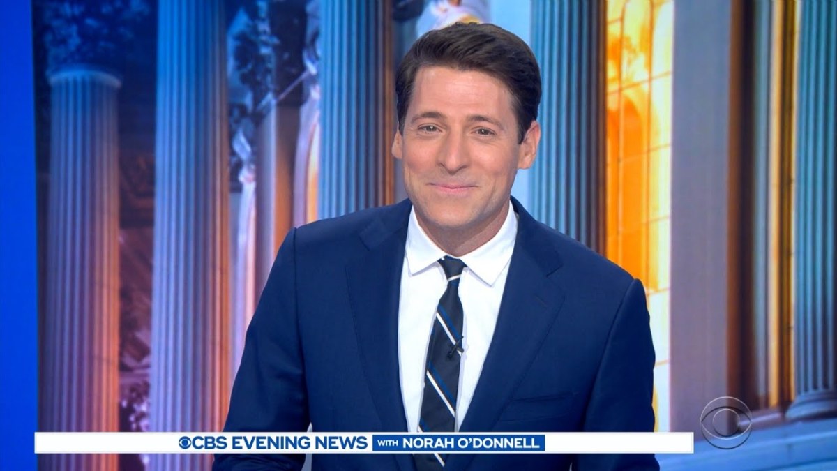 CBS Mornings' Tony Dokoupil Tapped as CBS Evening News Anchor Daytime